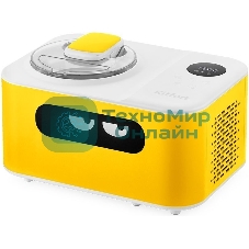 Мороженица Kitfort КТ-1829-1 110Вт 1200мл. желтый/белый
