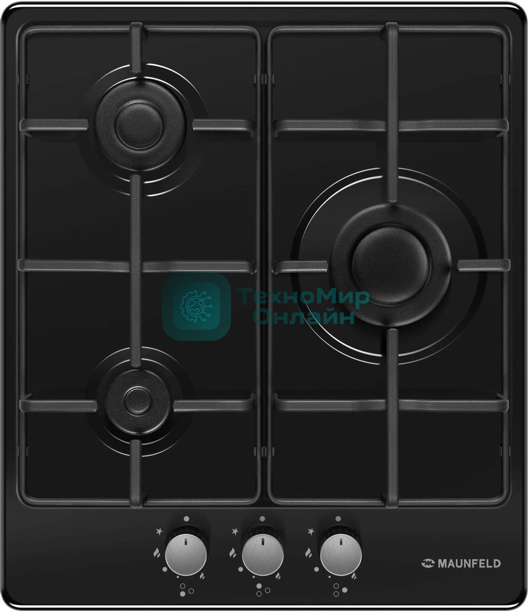 Газовая варочная панель Maunfeld EGHE.43.3STS-EB