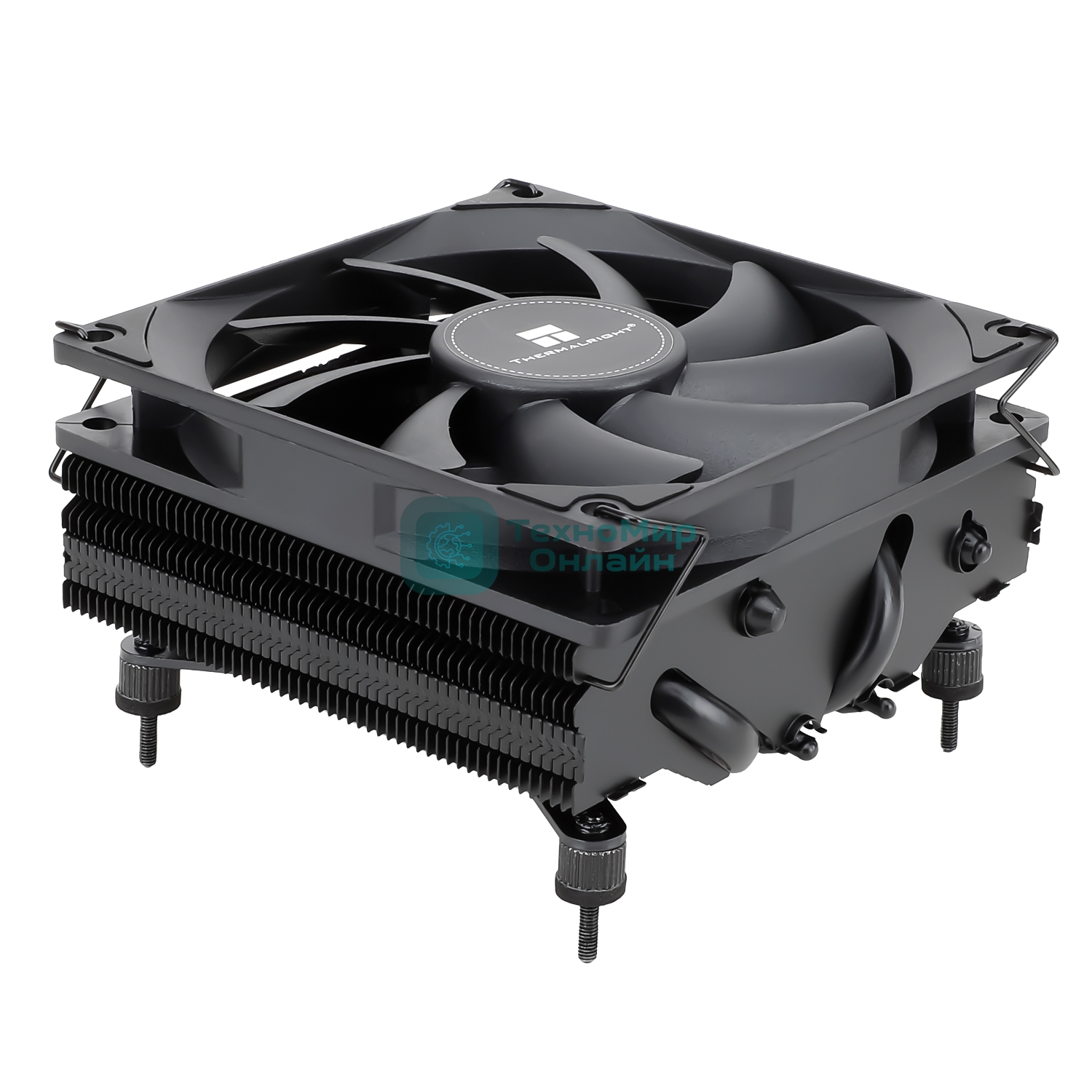 Устройство охлаждения (кулер) Thermalright AXP-90 X47 BLACK Soc-AM5/AM4/1200/1700/1851 4-pin 22.4dB Al+Cu 365gr Ret (AXP-90-X47-BLACK)