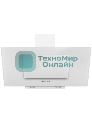 Вытяжка наклонная Maunfeld Tower 90 белый, 90 см, 700 куб. м/ч, 66 дБ