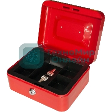 Ящик для денег Silwerhof 90x200x160 красный