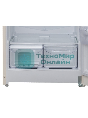 Холодильник Indesit TIA 16 E бежевый двухкамерный 245/51 л морозилка сверху, капельная система