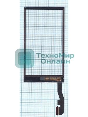 Сенсорное стекло (тачскрин) для HTC One mini 2, черное