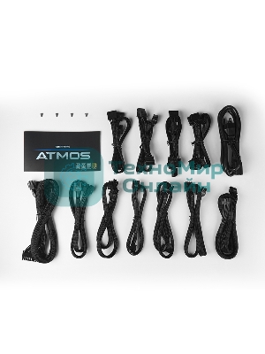 Блок питания, Chieftec, Atmos CPX-750FC, 750Вт, 80 PLUS GOLD, 120мм, черный