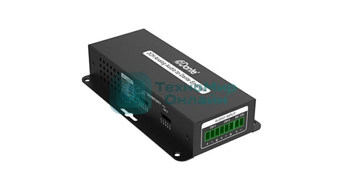 Конвертор INTREND ITDAN-PT2 Аналог - Dante (передатчик), 2 аналоговых входа (6-pin phoenix, балансный/линейный), 1xRJ45(Dante)