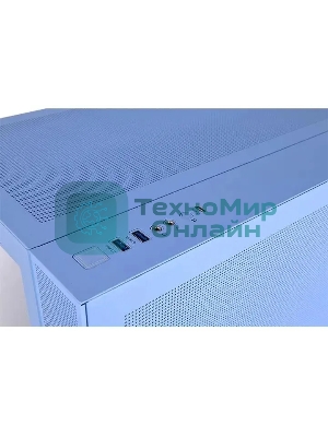 Компьютерный корпус Thermaltake View 380 TG ARGB синий без БП ATX 6x120мм 2x140мм 1x200мм 2xUSB3.0 audio bott PSU