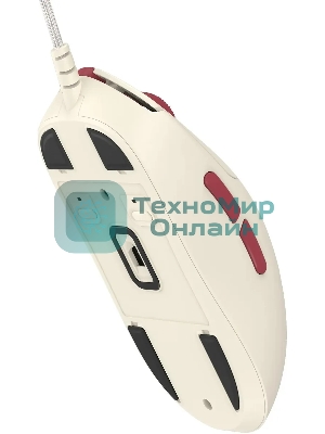 Мышь проводная A4Tech Bloody W72 Ultra Pixels Red рисунок/бежевый/красный, 20000 dpi, USB, кнопки - 7