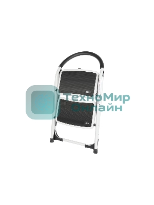 Стремянка стальная двухступенчатая Deli DL509012 макс.высота 460мм, до 150кг, ступени 360x270мм