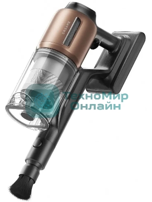Пылесос вертикальный Dreame Z20 AquaCycle черный/бронзовый, питание от аккумулятора, 250 Вт, уборка влажная/сухая, пылесборник 0.6 л