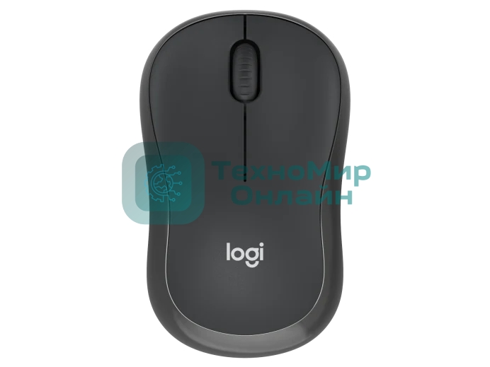 Мышь беспроводная Logitech M240 SILENT графитовый, 4000 dpi, Bluetooth, кнопки - 3