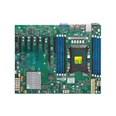 Материнская плата серверная SuperMicro X12SPL-F-B, сокет LGA4189, Intel C621A, DDR4 ECC, 8xDDR4, 2xPCIe 4.0 x16, 5xPCIe x8, 10xSATA, 1xM.2, 2xUSB 3.2, 2xUSB 2.0, 2xRJ-45, VGA, ATX