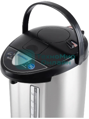 Термопот Starwind STP5741 5 л, 800 Вт, серебристый/черный