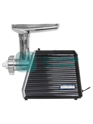 Мясорубка электрическая JVC JK-MG128 черный, 2500 Вт, 2.7 кг/мин, реверс, металлический лоток, насадки - 4