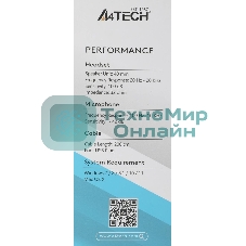 Гарнитура A4Tech Fstyler FH100U белый/черный, проводная