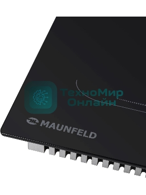 Индукционная варочная панель Maunfeld EVI.775-FL2-BK, конфорок: 5 шт., стеклокерамика, независимая, черный