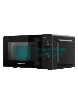 Микроволновая печь Kuppersberg TMW 204 B черный, 20 л, 700 Вт, переключатели - поворотный механизм