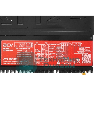 Автомагнитола ACV AVS-824BW, 1 DIN, Bluetooth, USB Type-A, AUX