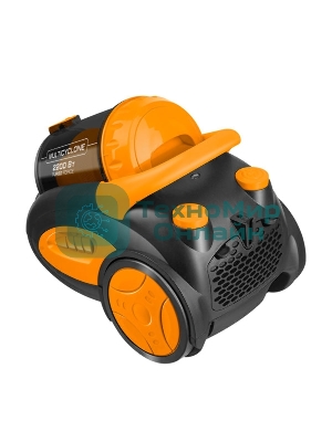 Пылесос Centek CT-2520 Orange оранжевый/черный, 400/2200 Вт, уборка сухая, пылесборник циклонный фильтр 2 л