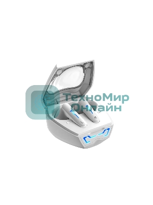 Наушники TWS Genius HS-M920BT белый, внутриканальные, Bluetooth 5.3, шумоподавление, до 4 ч