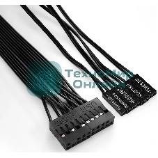 Компьютерный корпус Miditower ExeGate UN-605B-UNS450 (ATX, БП UNS450 с вент. 12см, 2*USB, аудио, блокировка, черный)