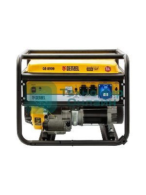 Электрогенератор бензиновый Denzel GE 8900, 8.5 кВт, 99 дБ, 86 кг