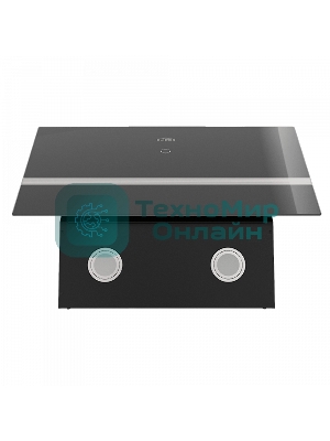 Вытяжка наклонная Elikor Rise BK 60 черный, 60 см, 750 куб. м/ч, 56 дБ