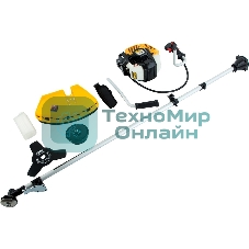 Триммер бензиновый Denzel DR-43, 43 см3, неразъемная штанга, состоит из 2 частей