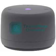 Умная колонка Яндекс Станция Лайт 2, 6Вт, компактная, 1 динамик, Matter, Wi-Fi, Bluetooth 5.0, Алиса, серый