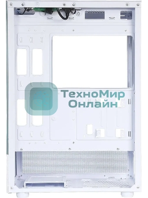 Компьютерный корпус AeroCool/Formula Crystal Z1 белый без БП ATX 2xUSB 2.0 1xUSB 3.0 audio bott PSU
