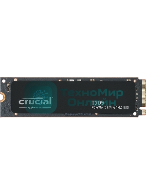 Накопитель SSD Crucial T705 2Tb PCIe Gen5 NVMe M.2 SSD CT2000T705SSD3