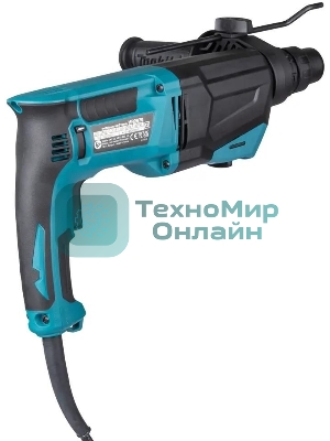 Перфоратор Makita HR2670 патрон:SDS-plus уд.:3Дж 800Вт (кейс в комплекте)