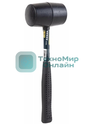 Резиновый молоток со стальной ручкой Deli DL5612 340 грамм, длина 260 мм