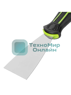 Шпательная лопатка из нержавеющей стали Сибртех 50 мм, двухкомпонентная рукоятка