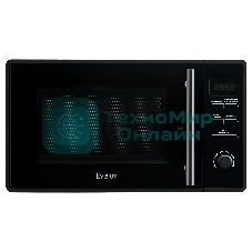Микроволновая печь Evelux MW 203 B черный, 20 л, 700 Вт, переключатели - кнопки, поворотный механизм