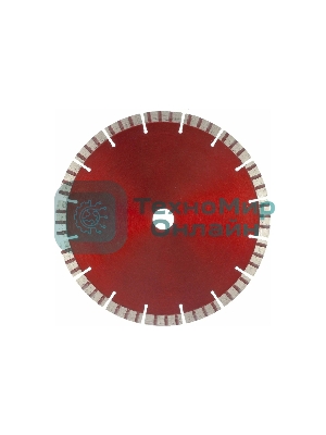 Диск алмазный отрезной Matrix Турбо-сегментный, 230 x 22,2 мм, сухая резка Professional