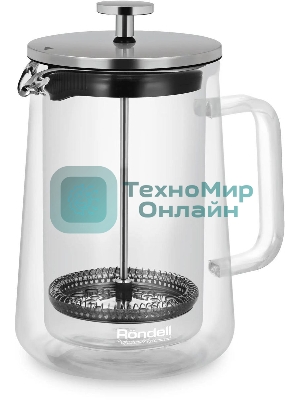 Френч-пресс с двойными стенками Rondell Calypso RDS-1822 1,0 л