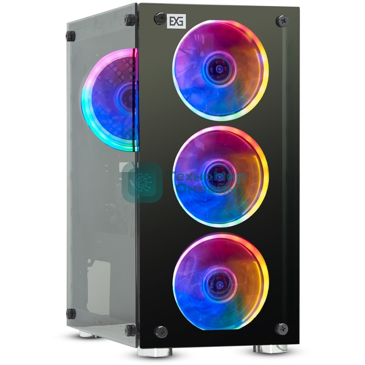 Компьютерный корпус Minitower ExeGate Mistery X2-NPX600