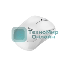 Мышь беспроводная Logitech M240 SILENT белый, 4000 dpi, Bluetooth, кнопки - 3