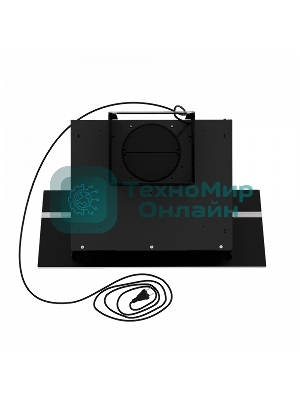 Вытяжка наклонная Elikor Rise BK 60 черный, 60 см, 750 куб. м/ч, 56 дБ