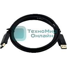 Кабель аудио-видео Buro DisplayPort (m)/DisplayPort (m) 1.5м. черный