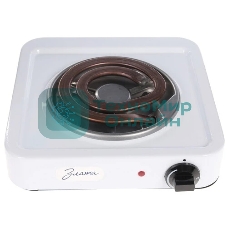 Плита настольная электрическая Злата 114Т белая