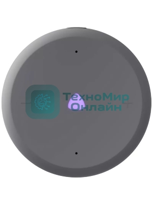 Умная колонка Яндекс Станция Лайт 2, 6Вт, компактная, 1 динамик, Matter, Wi-Fi, Bluetooth 5.0, Алиса, серый