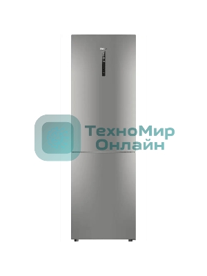 Холодильник Haier C2F619CFU1 серебристый двухкамерный 256/108л морозилка снизу, No Frost