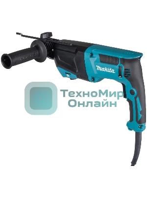 Перфоратор Makita HR2670 патрон:SDS-plus уд.:3Дж 800Вт (кейс в комплекте)