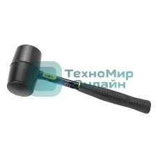 Киянка резиновая Deli DL5916 450 грамм, фиберглассовая рукоять с резиновой вставкой