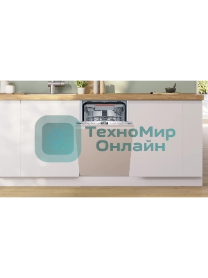 Встраиваемая посудомоечная машина Bosch SPV4HMX65Q, серебристый, 45 см, 10 компл., 45 дБ, класс A+