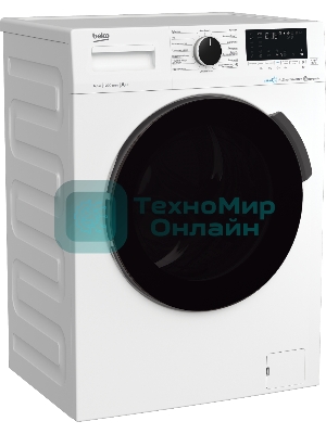 Стиральная машина Beko WSPE6H616W белый, загрузка фронтальная 6,5 кг, 1200 об/мин., класс: А