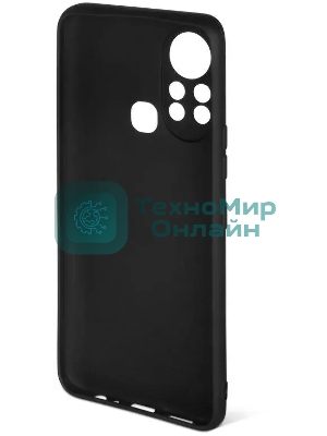 Чехол (клип-кейс) DF для Infinix Hot 11s inCase-02 черный
