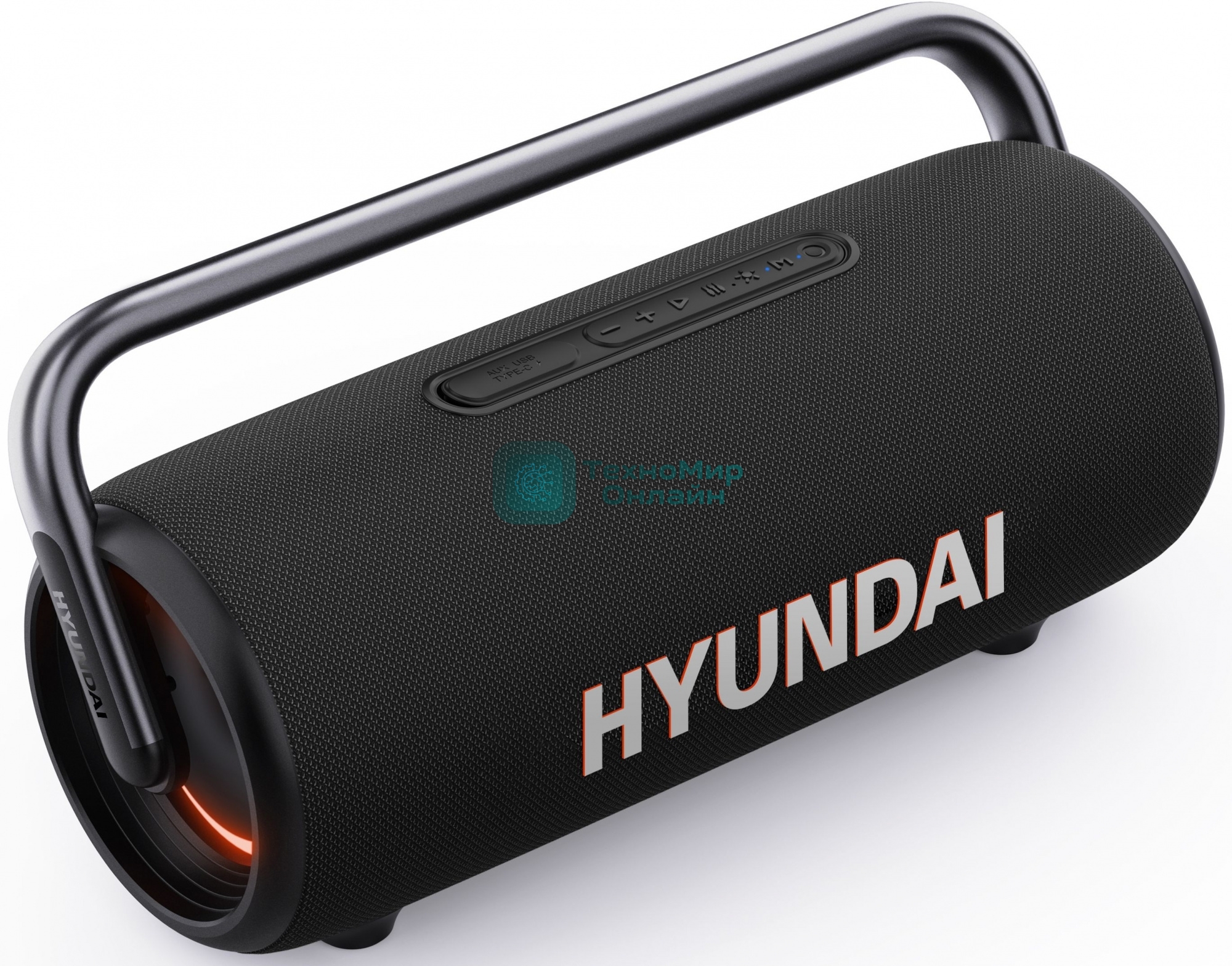 Колонка портативная Hyundai H-PS1029 черный 220W 4.1 BT 10м 4800mAh