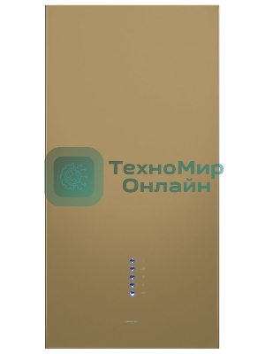 Вытяжка пристенная островная Maunfeld Bath 402 золотой, 40 см, 1150 куб. м/ч, 52 дБ